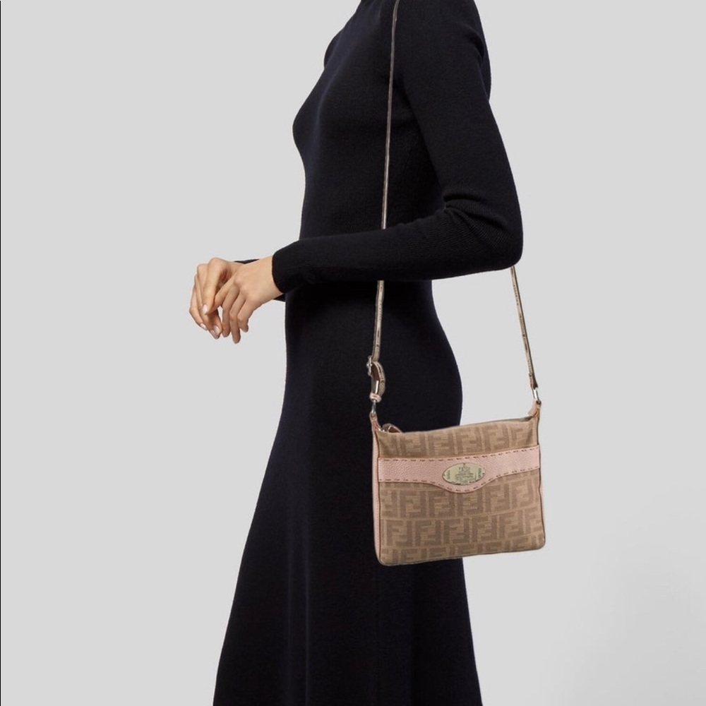 Fendi Zucca Selleria Crossbody Bag SOLD